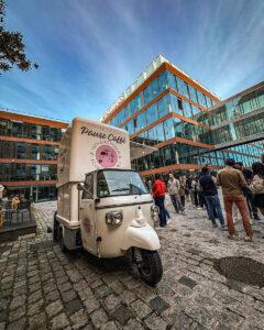 Coffee Truck à un évènement BNP Paribas